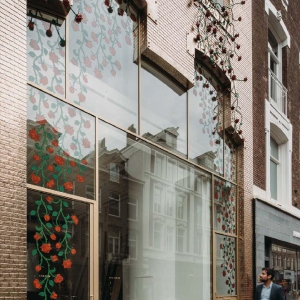 Neue Geschäftsfassade P.C. Hooftstraat Amsterdam